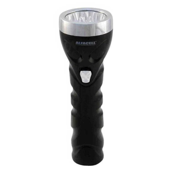 LANTERNA MANUAL 9LEDS RECARREGAVEL BIVOLT 22*6CM