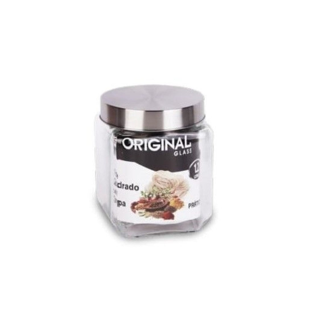 POTE VIDRO QD LISO TAMPA 1.2 LTS
