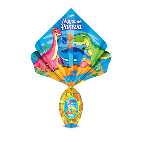 OVO MAGIA DE PASCOA AO LEITE ROMA 150G