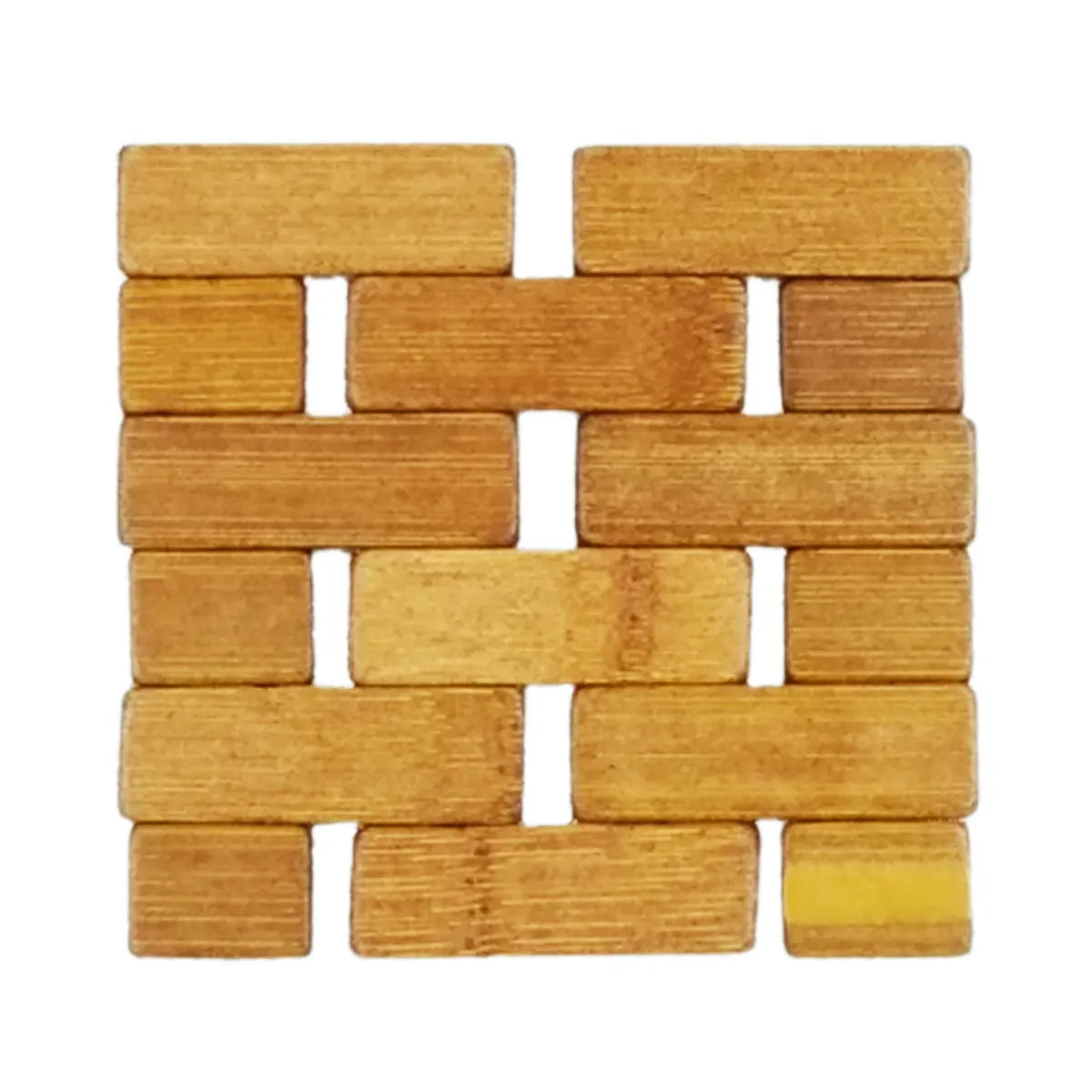 *DESCANSO DE PANELA EM BAMBU 12*12CM