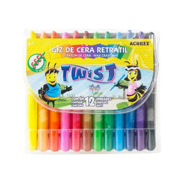 GIZ DE CERA TWIST RETRATIL