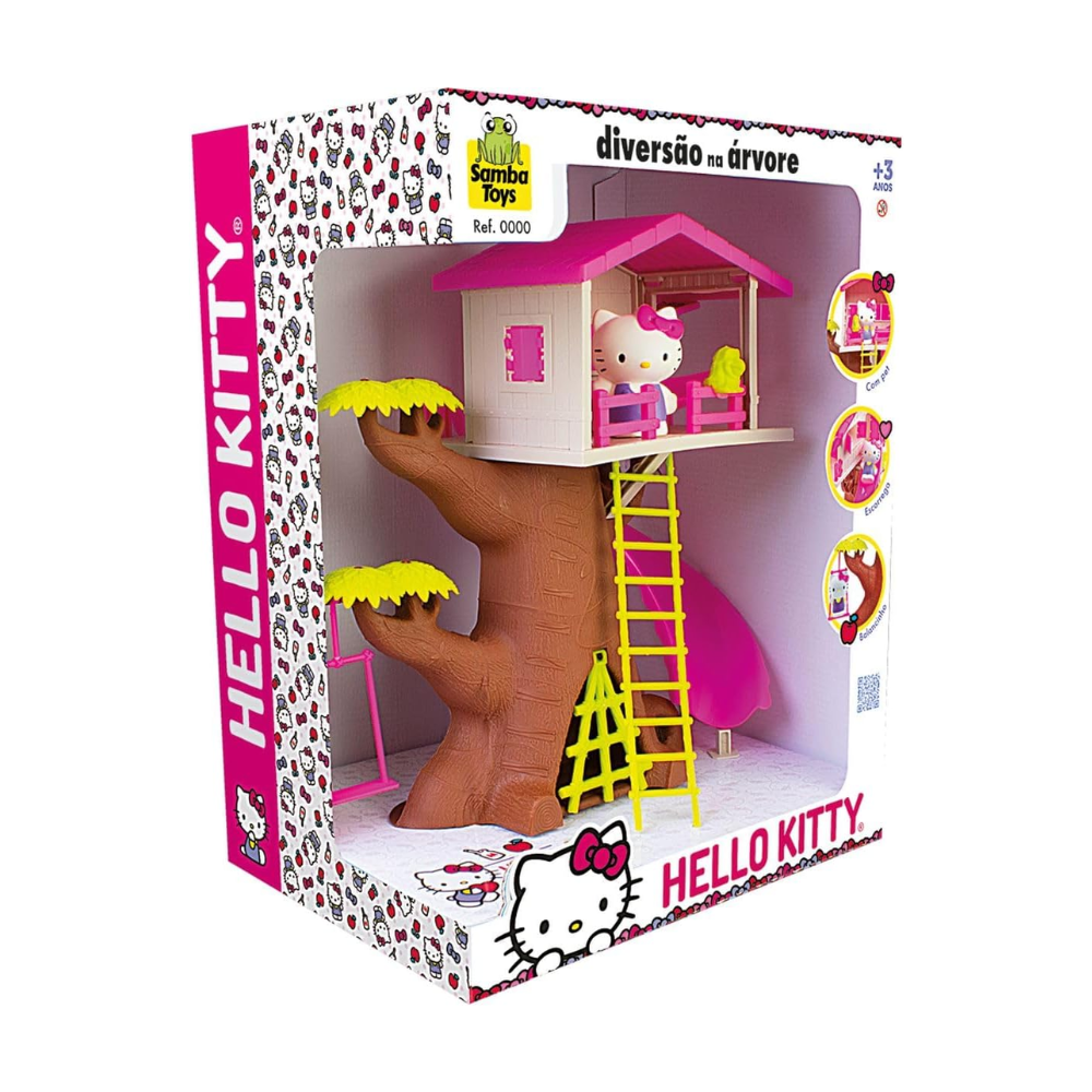 HELLO KITTY CASA NA ARVORE