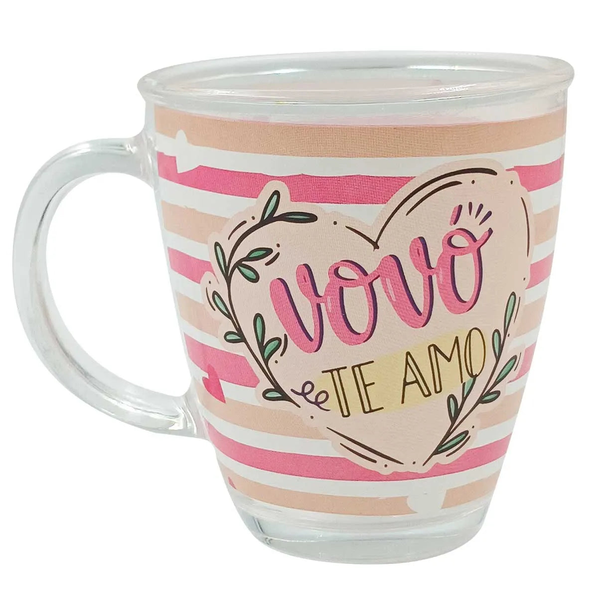 CANECA PERSONALIZADA VOVÓ É MAMÃE 380ML DDM