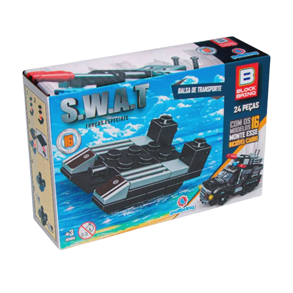 BRINQUEDO MONTA E DESMONTA - FORCA MAXIMA PROTECAO