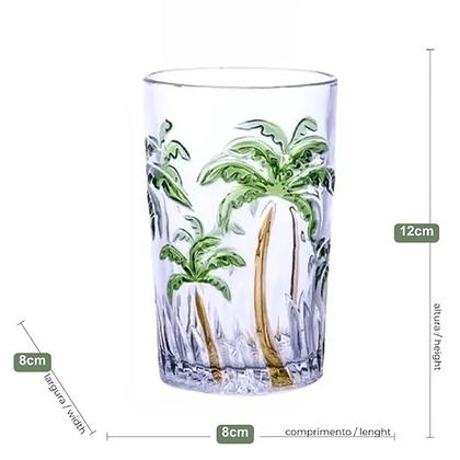 JOGO DE COPOS PALM TREEE 350ml