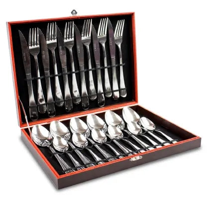 FAQUEIRO INOX 24 PCS ACO 24*32