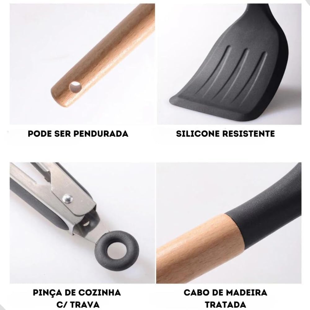 SILICONE KITCHEN SET