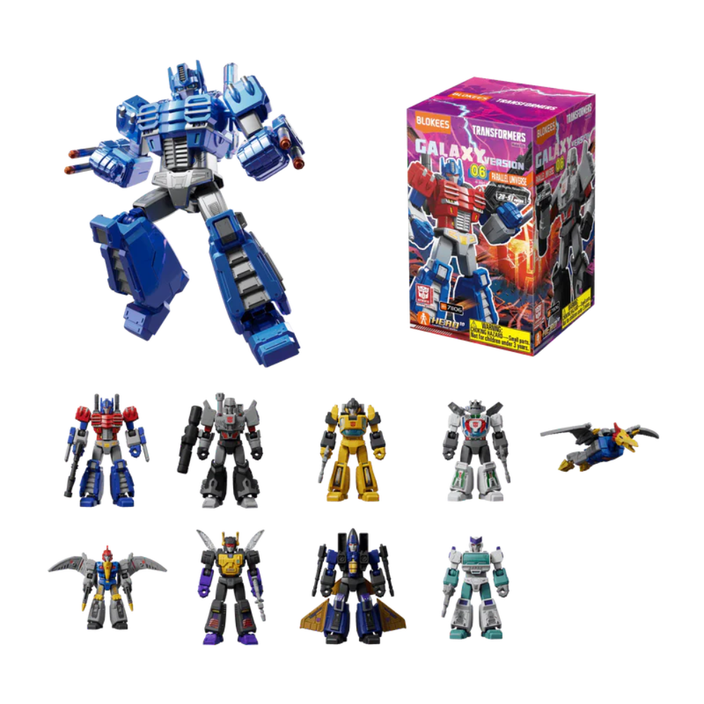 TRANSFORMERS GALAXY VERSION 06 - UNIVERSO PARALELO 9 EM 1