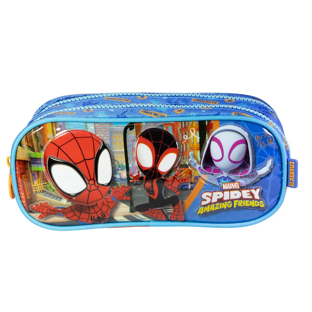 Estojo Duplo Spidey X1