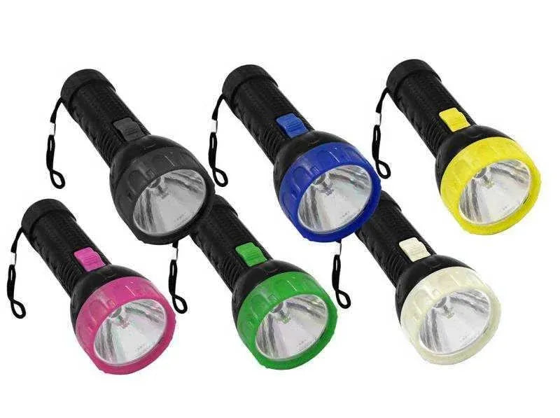 LANTERNA MANUAL COM 1 LED ; PILHA 1*AA, NAO INCLUSO; 12.5*4.5CM