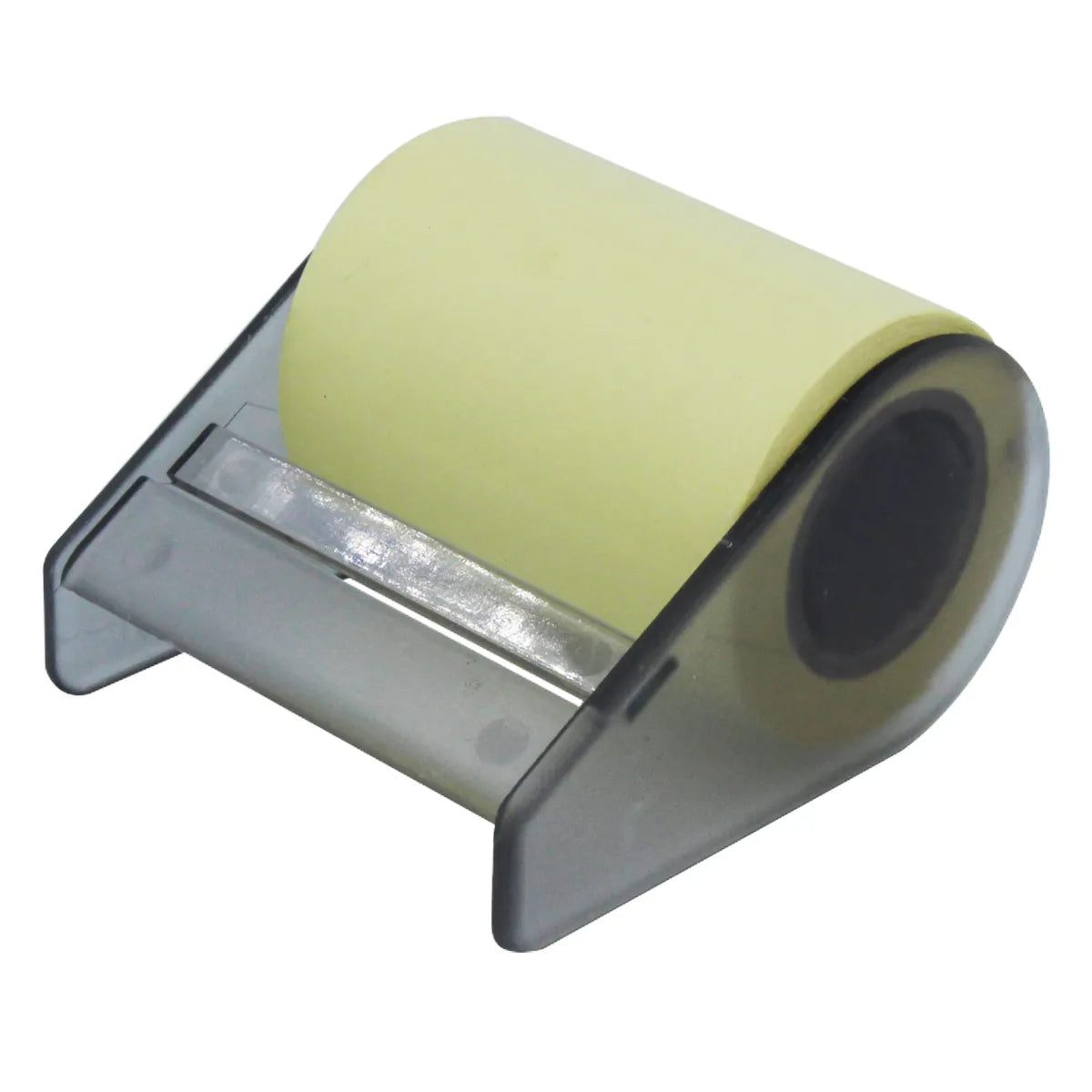 BLOCO EM ROLO ADESIVO,TAMANHO: 8M, ACOMPANHA DISPENSER EM 100% ABS, TAMANHO: 6CM
