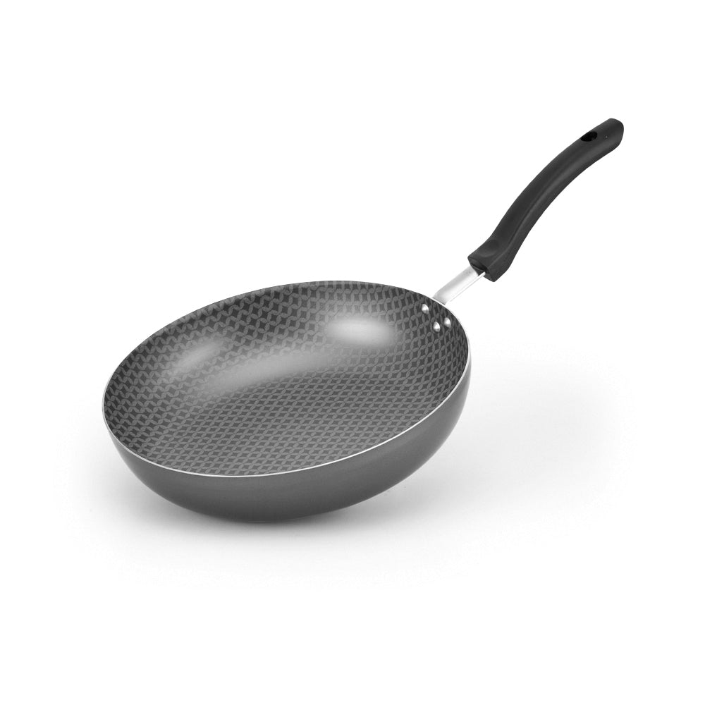 WOK TOP QUALITY 30 C/ CABO AA CINZA