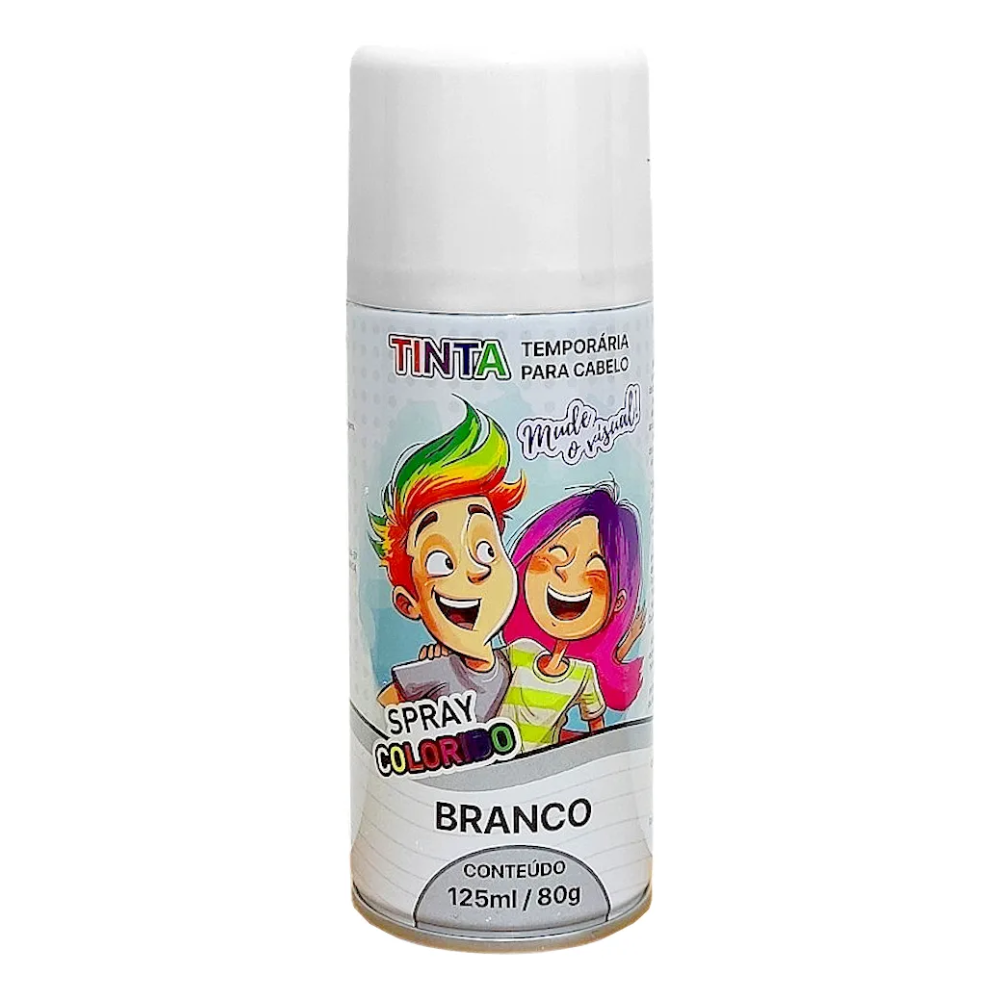 TINTA TEMPORARIA DE CABELO - 150ML, 80G - BRANCO