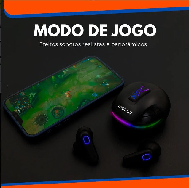 FONE GAMER SEM FIO LE-2456