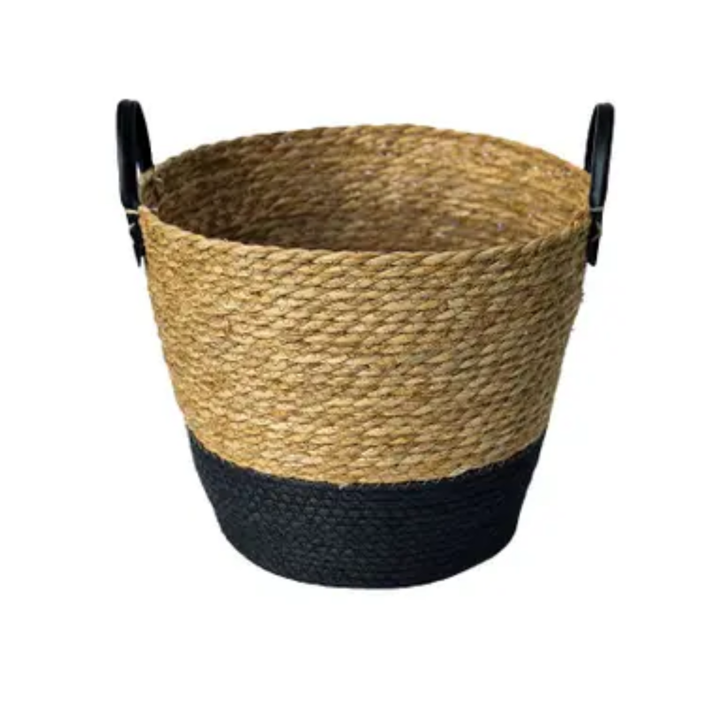 CESTO DE FIBRA NATURAL 21X17X9 CM BRANCO
