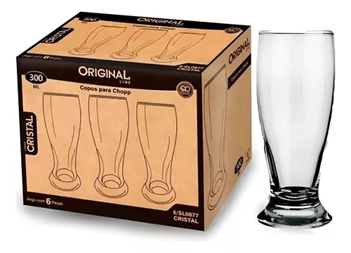 TACA CRYSTAL CERVEJA 300 ML