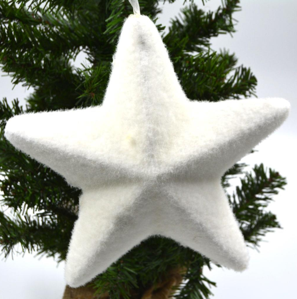 PENDENTE ESTRELA RO 2 UNIDADES 12,5CM X 3,2CM X 12,5CM
