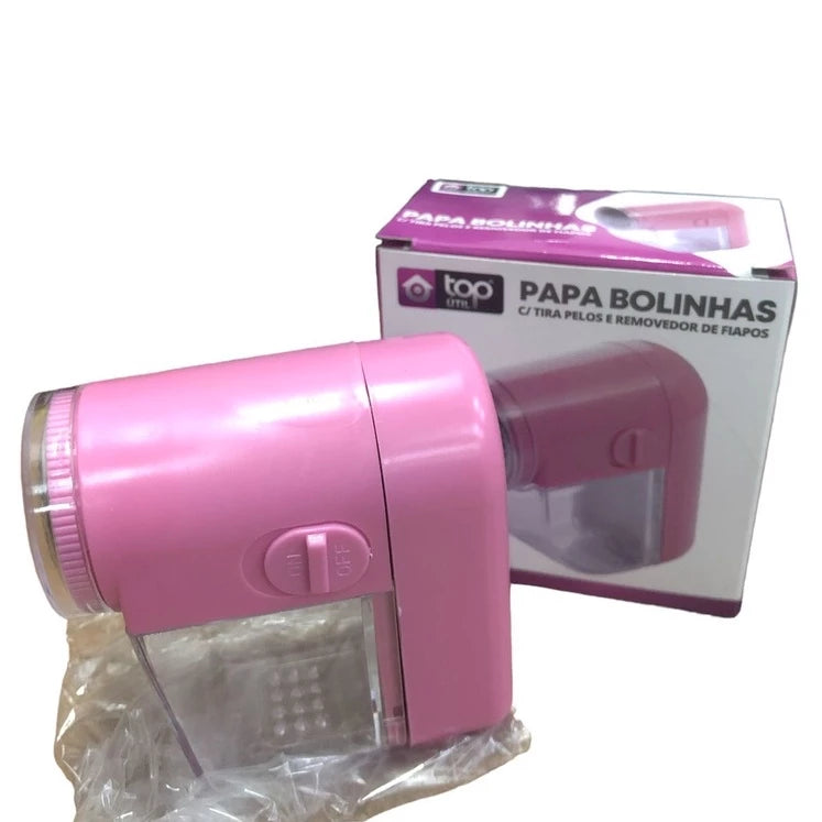 PAPA BOLINHAS C TIRA PELOS E REMOVEDOR DE FIAPOS 7.3X7.3X4CM