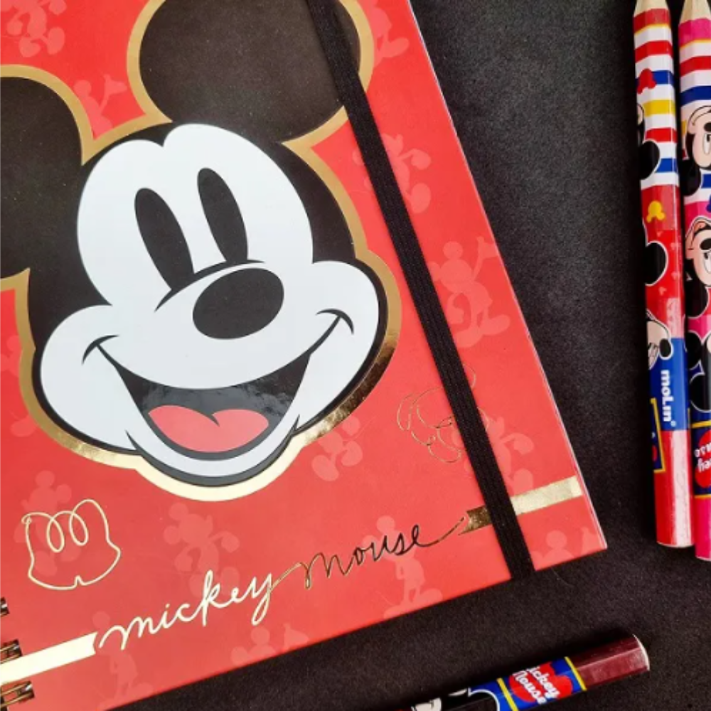 Caderno Inteligente SMART Colegial Disney Mickey C/FLS Tira e Põe DAC