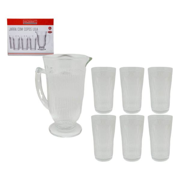JARRA COM COPOS LILA