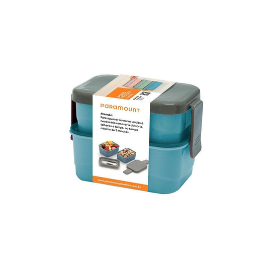 MARMITA PRATICA 12 X 8 X 9 CM LIGHT BLUE