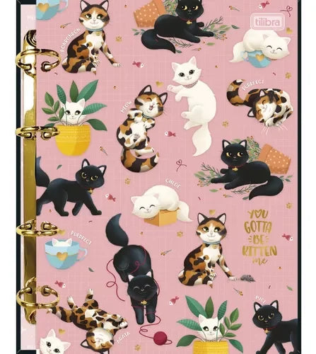 CADERNO ARGOLADO CARTONADO COLEGIAL PUR CAT