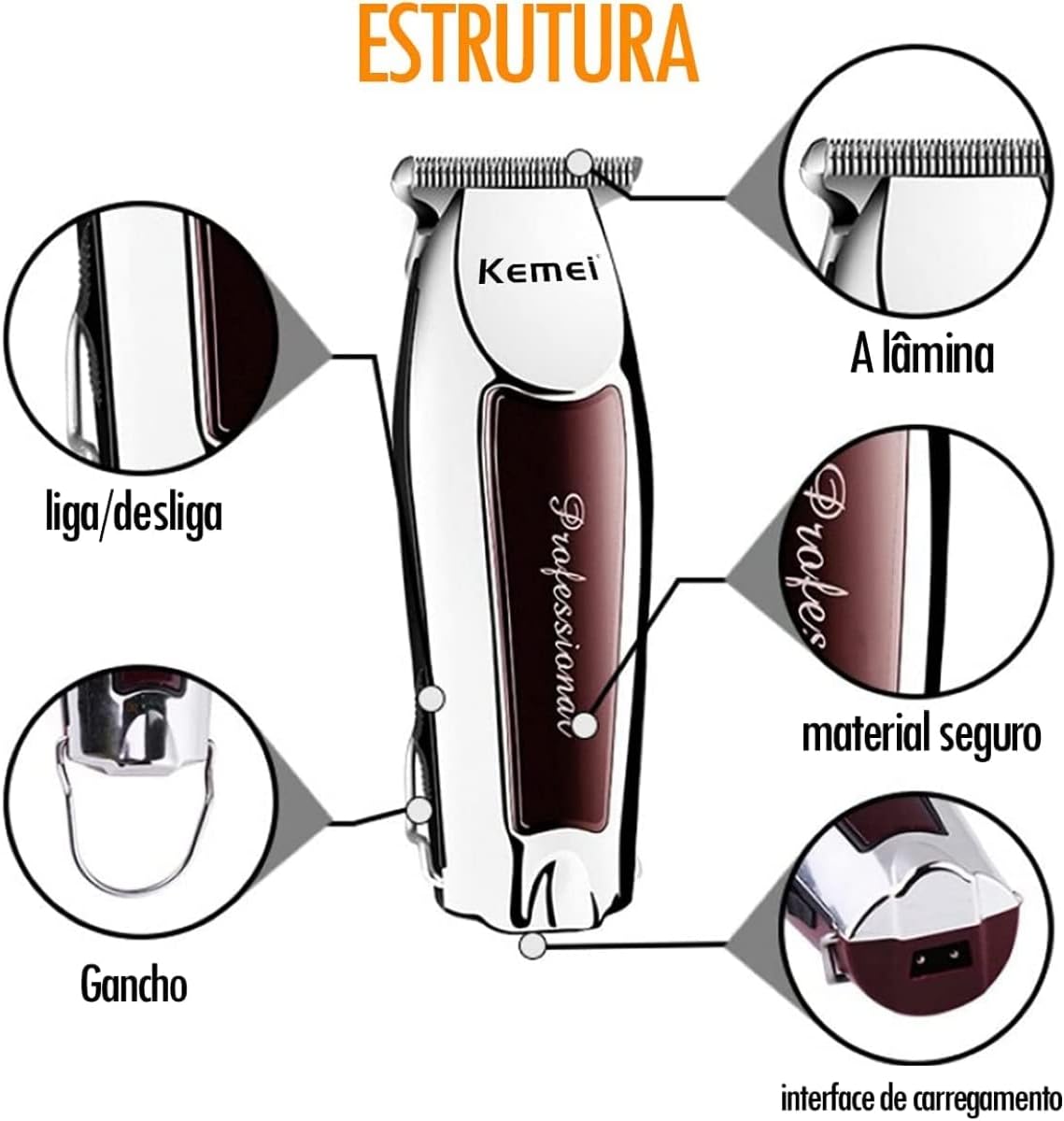 MAQ CABELO KM9163