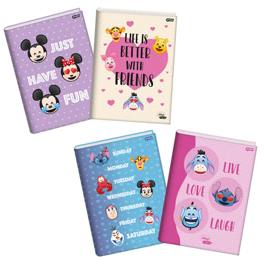 CADERNO BROCHURA 80 FLS DISNEY EMOJI