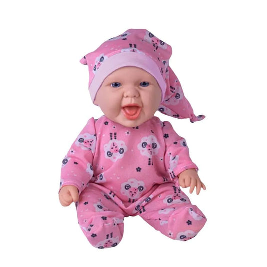 BONECA BABY FOFURA COM TOUCA