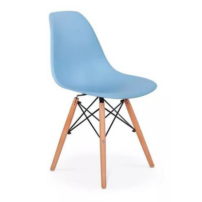 CADEIRA CHARLES MARROM EAMES EIFFEL DKR WOOD