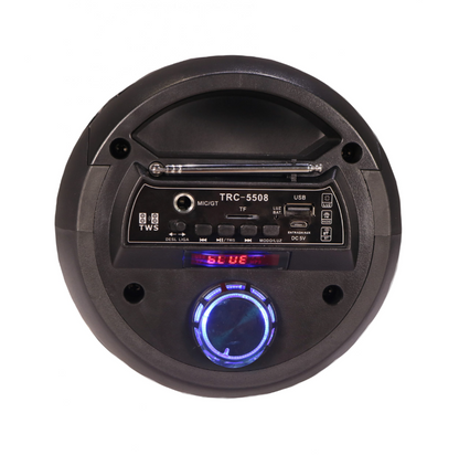 CAIXA DE SOM PORTÁTIL BLUETOOTH 80W RMS | TRC 5508