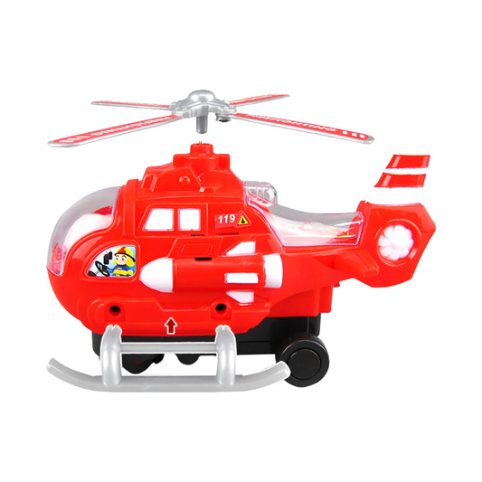 HELICOPTERO BOMBEIRO BATE E VOLTA