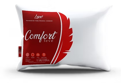 TRAVESSEIRO COMFORT LEVE 45X65