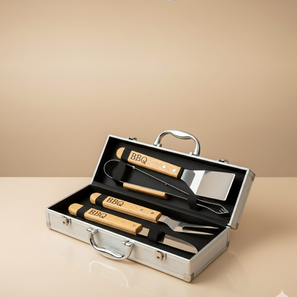 KIT CHURRASCO COM 5PÇS