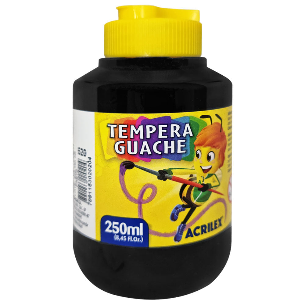 TINTA GUACHE 250ml ACRILEX