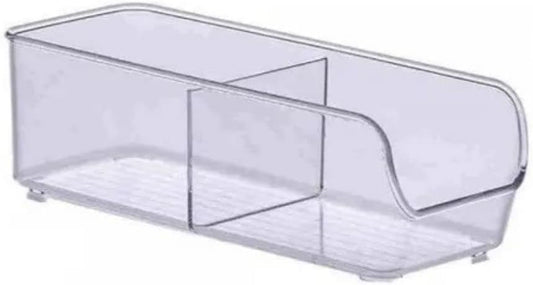 ORGANIZADOR DIAMOND C/ DIVISORIAS 28 X 10 X 9 CM CRISTAL