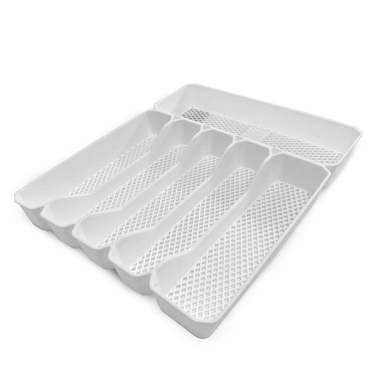 PORTA TALHER 6 DIVISORIAS BRANCO 34 X 41 X 5 CM LINEA