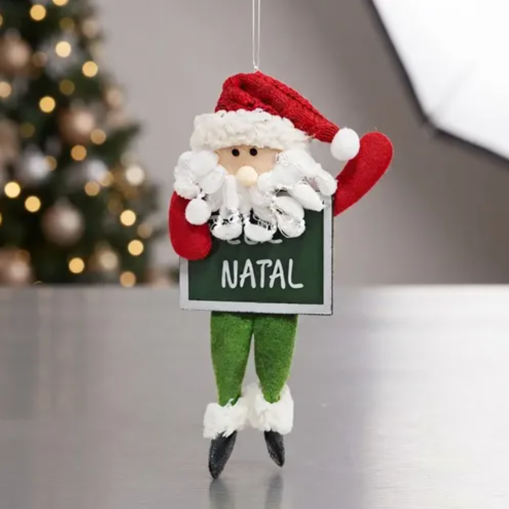 PENDENTE BONECO NATAL