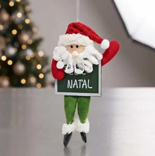 PENDENTE BONECO NATAL