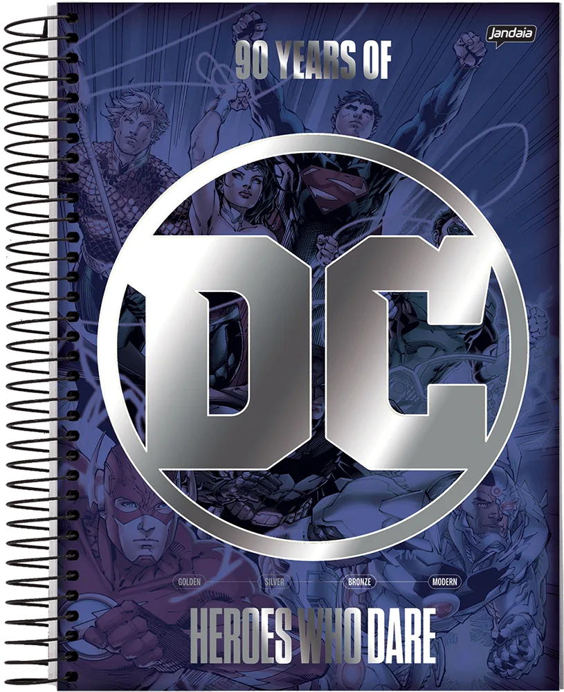 CADERNO ESP DC COMICS