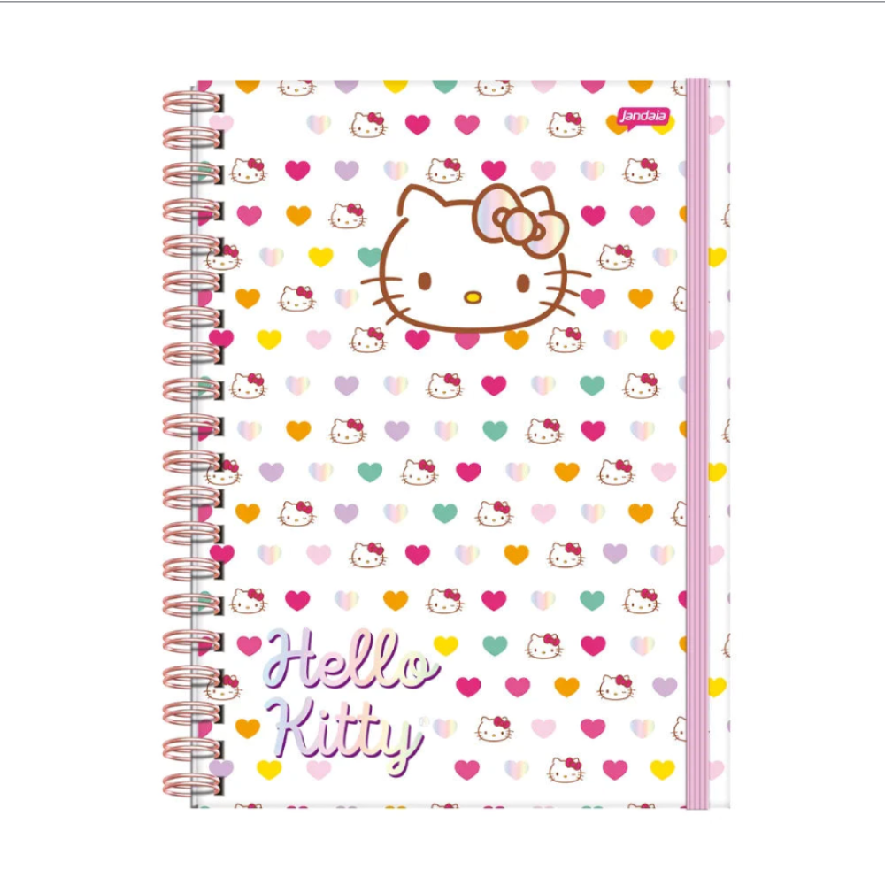 Caderno Neo Universitário 80 Fls Hello Kitty 77567 - Jandaia