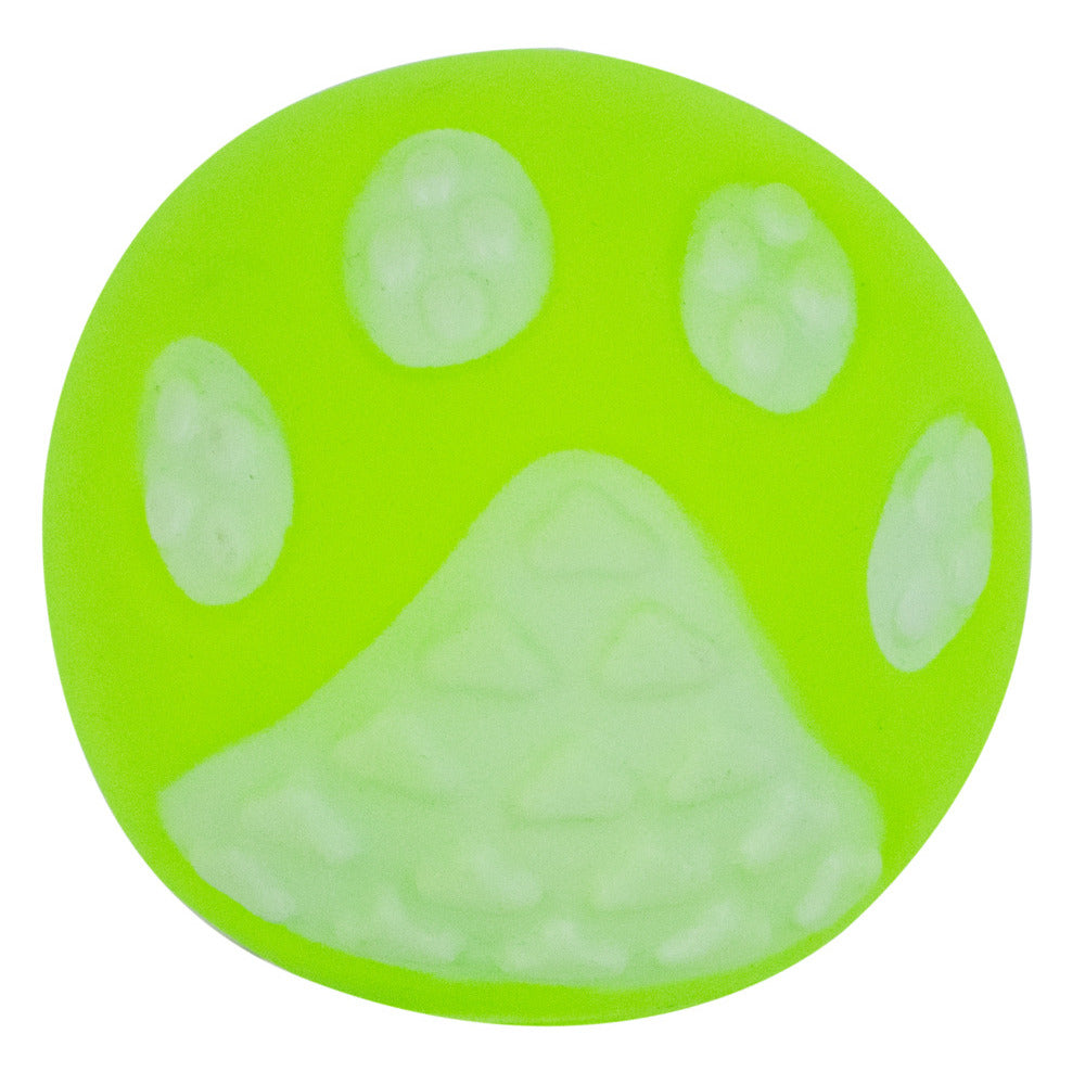 BRINQUEDO PET BOLA PEGADA 6,5CM SORTIDA