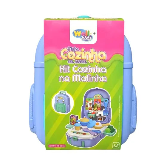 KIT COZINHA NA MALINHA ALL FOOD 23 PCS