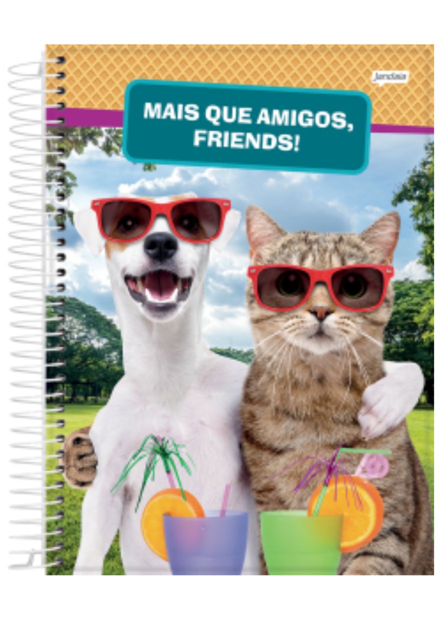 CADERNO ESPIRAL UNIVERSITARIO PET 80 FLS