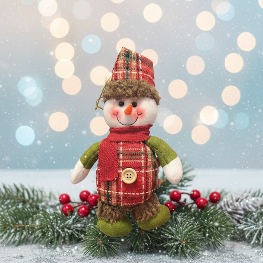 ENFEITE BONECO DE NEVE