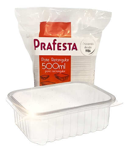 CONT HERMET. 350ML RET PP