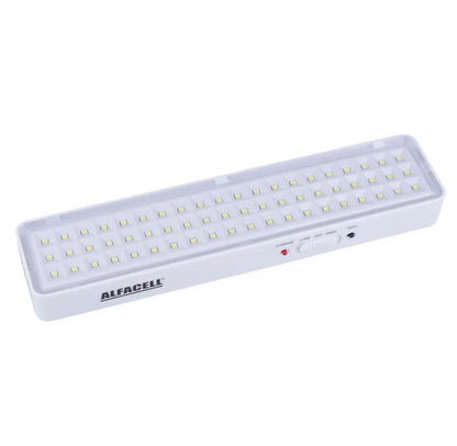 Luminária de Emergência 60 Leds Alfacell AL50082 Bivolt