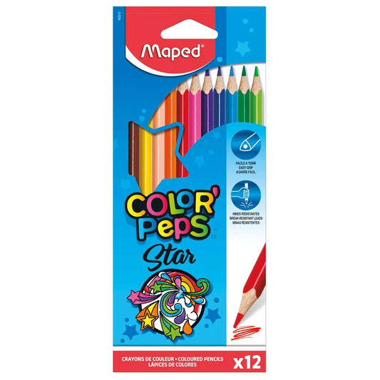 LAPIS DE COR COLORPEPS STAR 12 CORES