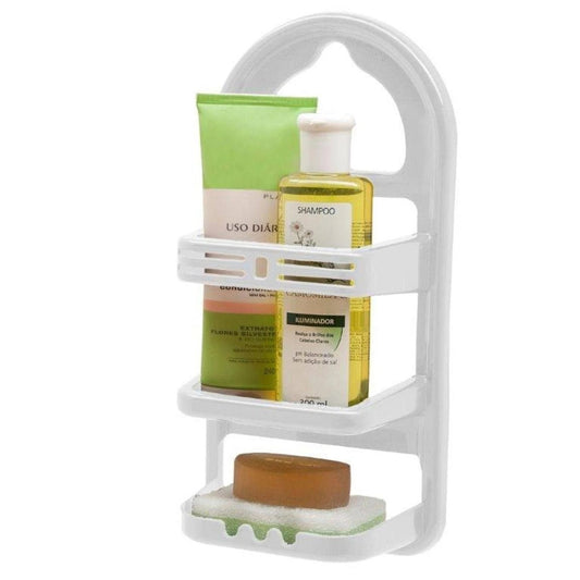 PORTA SHAMPOO BRANCO