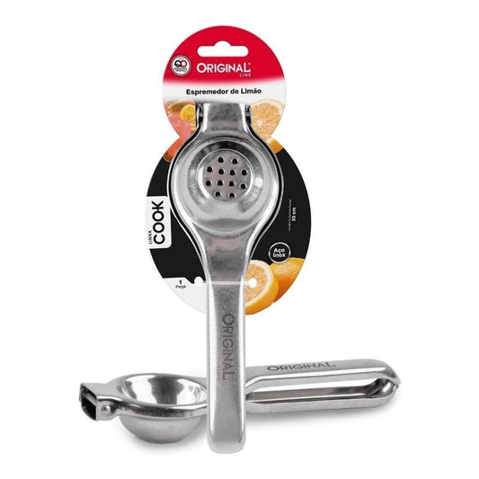 ESPREMEDOR DE LIMAO EM INOX COOK